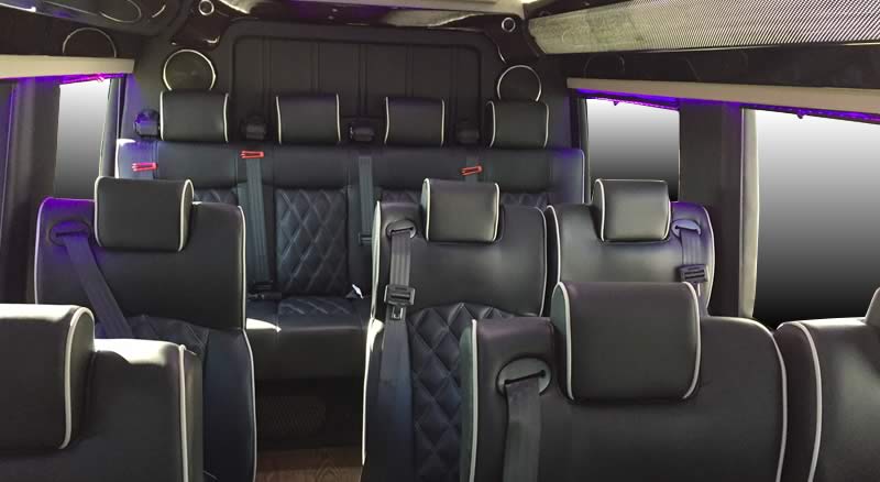 Luxury Mercedes Sprinter Interior